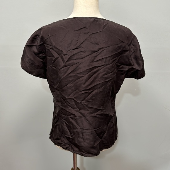 Lafayette 148 New York silk blouse women’s sz 8 - Picture 7 of 12